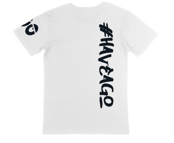 The Original White Have a go White Mens Tee